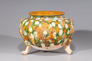 Chinese Porcelain Sancai Vase