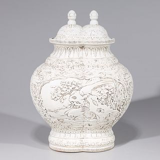 Chinese Porcelain Double Form Vase