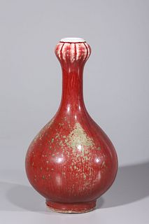 Chinese Peach Bloom Vase