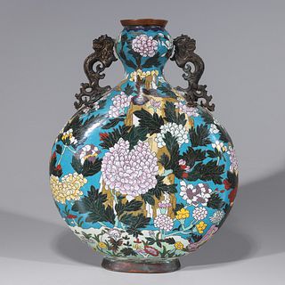Chinese Bronze Cloisonne Vase