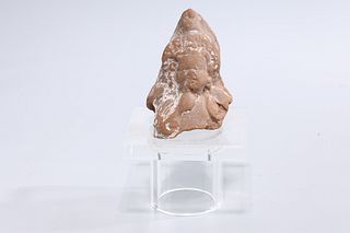 Small Archaic Greek Pottery Bust