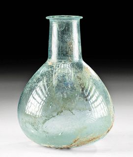 Beautiful / Large Roman Glass Flask