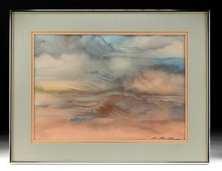 Exhibited, Signed & Framed S. B. Parsons Watercolor