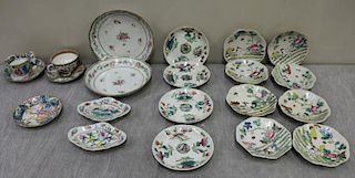 Lot of Assorted Asian Enameled Porcelain Dishes.