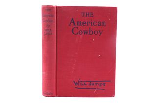1942 1st Ed. The American Cowboy by Will James