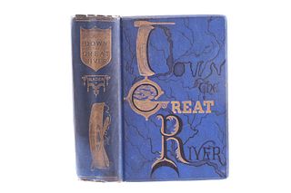 1887 1st Ed. The Great River By Captain Glazier