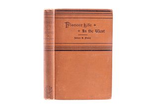 1853 1st Ed. Pioneer LIfe in the West by J. Finley