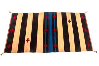 Second Phase Chief's Crosses Blanket Rug Luis Lazo