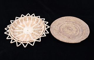 Papago Indian Hand Woven Coil Baskets