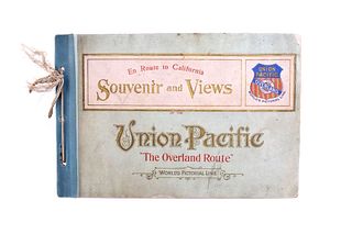 Souvenir & Picture Book Of Union Pacific Ca. Route