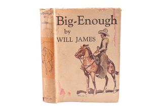 1931 1st Ed. Big-enough by Will James