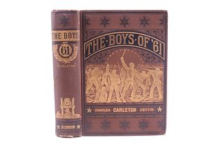 1881 1st Ed. The Boys of '61 by Charles Coffin