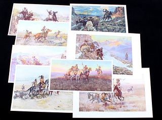C.M. Russell Snook Trading Post Print Collection