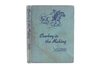 Cowboy in the Making by Will James 1st Ed. 1937