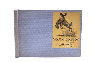 1935 1st Edition Young Cowboy by Will James
