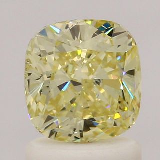 1.22 ct., Fancy Yellow/SI2, Cushion cut diamond, unmounted, IM-339-074-41