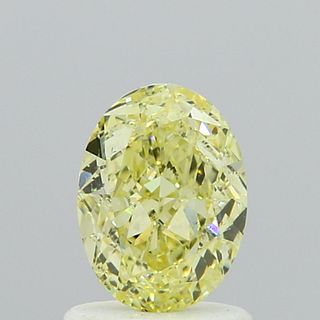 1 ct., Fancy Yellow/VS1, Oval cut diamond, unmounted, PP8206-01
