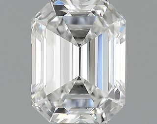 1.11 ct., F/IF, Emerald cut diamond, unmounted, GSD-0272