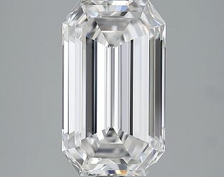 5.03 ct., D/IF, Emerald cut diamond, unmounted, LM-0013