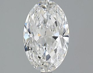2.03 ct., F/VS2, Oval cut diamond, unmounted, GAS-1016