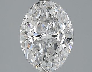 3.01 ct., E/SI2, Oval cut diamond, unmounted, LM-0206