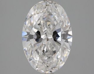 3.02 ct., D/SI2, Oval cut diamond, unmounted, IM-60-154-01