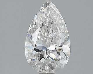 1.57 ct., G/SI2, Pear cut diamond, unmounted, IM-179-107-06