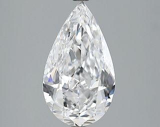 3.01 ct., D/IF, Pear cut diamond, unmounted, LM-0074