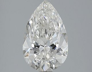 3.03 ct., F/SI1, Pear cut diamond, unmounted, PK1410