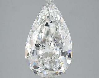 3.27 ct., D/VS2, Pear cut diamond, unmounted, VM-2433