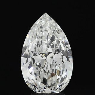 4.01 ct., H/VS2, Pear cut diamond, unmounted, PP7985