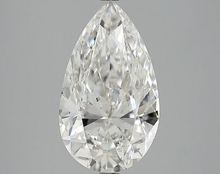 4.2 ct., H/SI1, Pear cut diamond, unmounted, PK2194