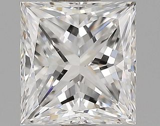 1.03 ct., E/VS1, Princess cut diamond, unmounted, GM-0665