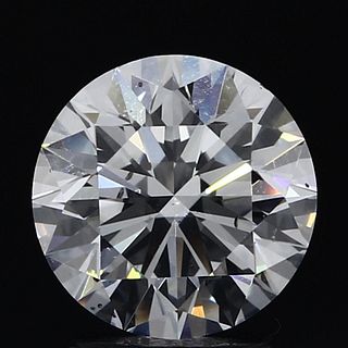 2.06 ct., D/SI1, Round cut diamond, unmounted, PP9810-01