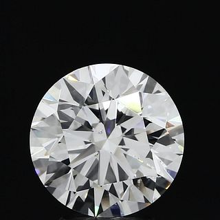 3.11 ct., D/SI1, Round cut diamond, unmounted, PP7408-04