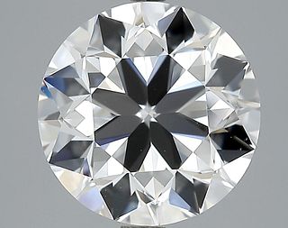 5.02 ct., D/VVS2, Round cut diamond, unmounted, LM-0008