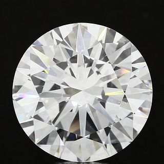 7.55 ct., F/VVS1, Round cut diamond, unmounted, IM-259-010