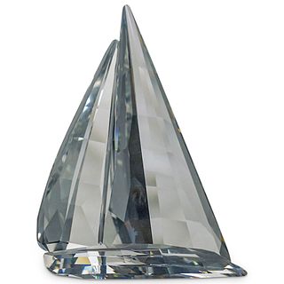 Swarovski Crystal Sailboat Figurine