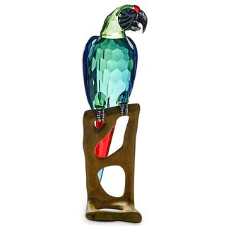 Swarovski Crystal "Macaw" Figurine