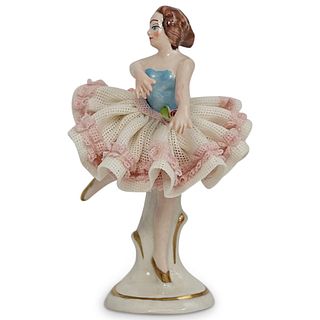 Wilhelm Rittirsch Dresden Porcelain Ballerina Figurine