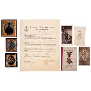 Massachusetts, Mellen Family Photograph Archive, Including Civil War-Period Photographs 