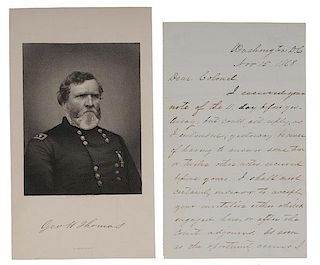 Union General George H. Thomas ALS, November 1868 