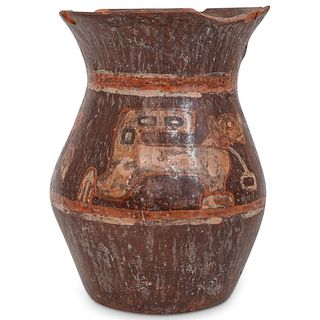 Ancient Pre-Columbian Polychrome Vase