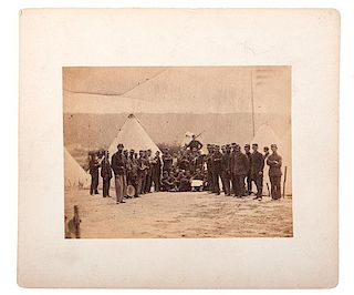Civil War Photographs of the 12th New York Infantry at Camp 