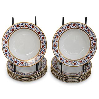 (12 Pc) Heinrich Bavaria Porcelain Soup Bowls