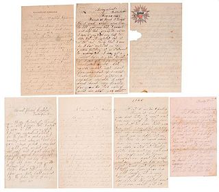 Civil War Correspondence of William Harvey, 1st Mass. Heavy Artillery, WIA, & Brother Ira Harvey, 1st DC Cavalry 