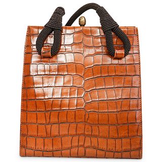 Vintage Giorgio Armani Leather Bag