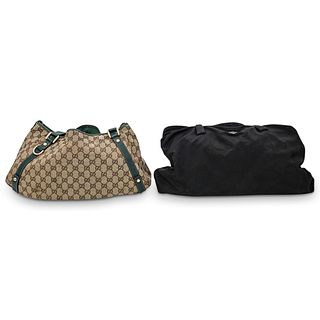 (2 Pc) Bottega Veneta & Gucci Bag Grouping Set