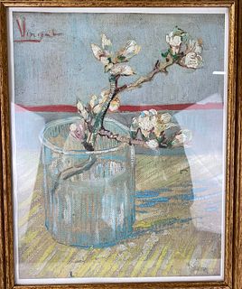 A still Life painting  Flower in Vase