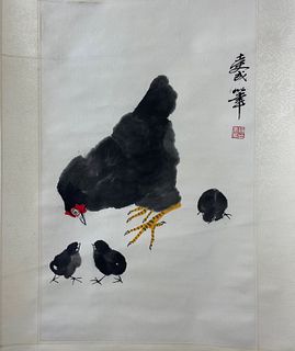 A Chinese Painting by Shoucheng